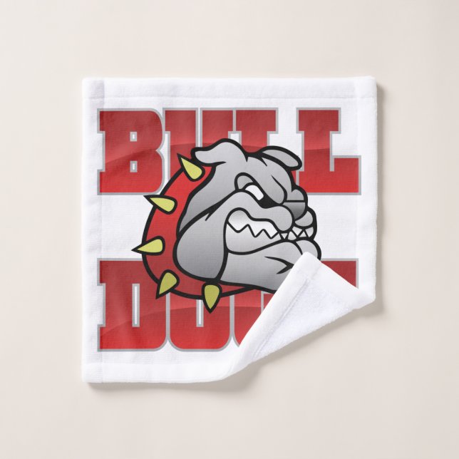 Mason Bulldogs #5 Wash Cloth (Wash Cloth)