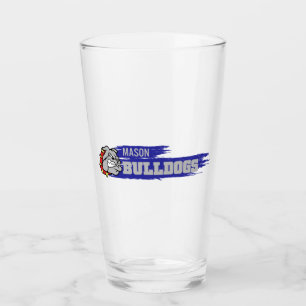 Mason Bulldogs #6 Glass