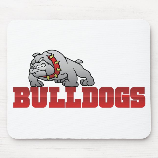 Mason Bulldogs #8 Mouse Mat (Front)