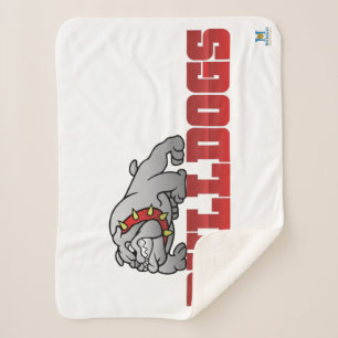 Mason Bulldogs #8 Sherpa Blanket