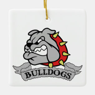 Mason Bulldogs Ceramic Ornament