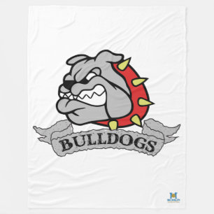 Mason Bulldogs Fleece Blanket