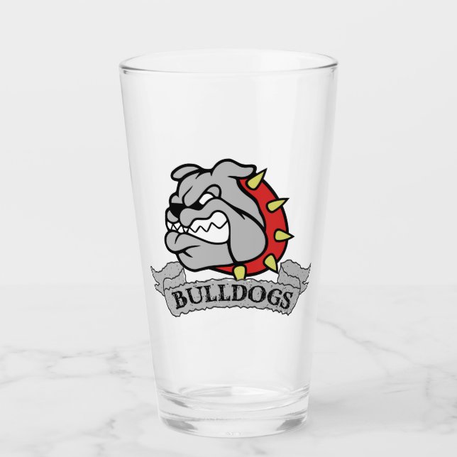 Mason Bulldogs Glass (Front)