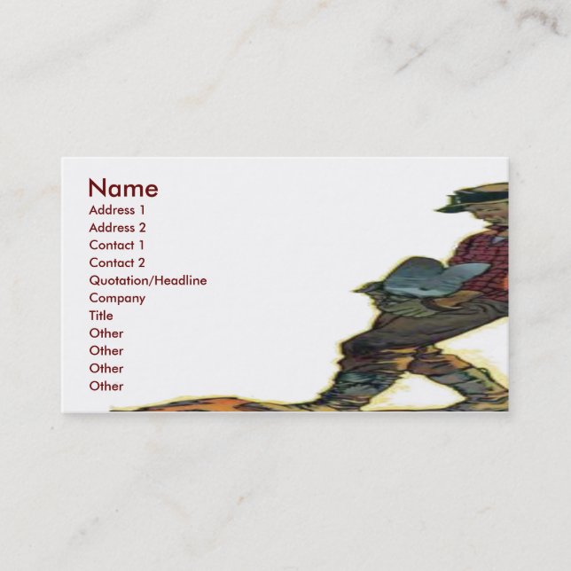 Mason Business Card (Front)