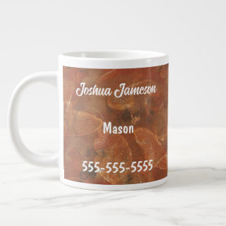 Mason, Custom Stone Print Business Mugs
