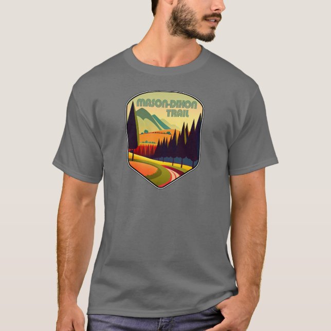 Mason-Dixon Trail Colours T-Shirt (Front)