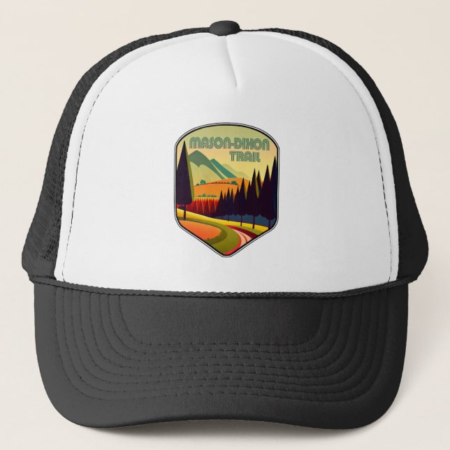 Mason-Dixon Trail Colours Trucker Hat (Front)