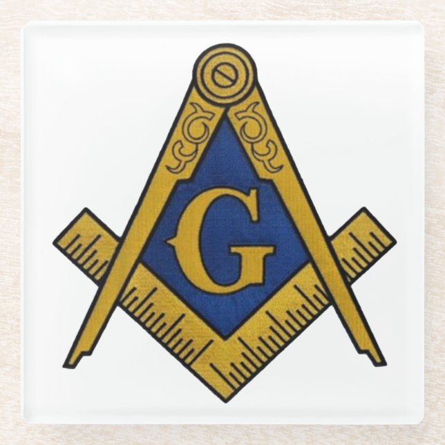 MASON GLASS COASTER (Front)