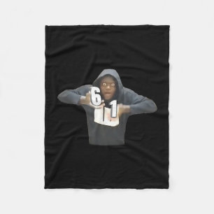 Mason Ice Cream Drip 61 Six Sixty One Meme Gen Alp Fleece Blanket