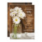 Mason Jar and White Daisies Barn Wedding
