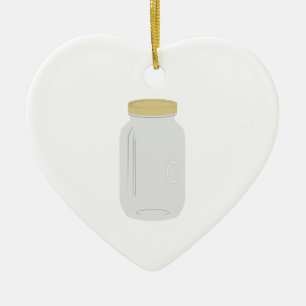 Mason Jar Ceramic Tree Decoration
