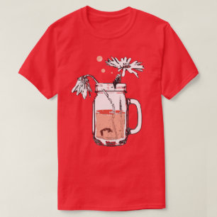 mason jar daisies T-Shirt