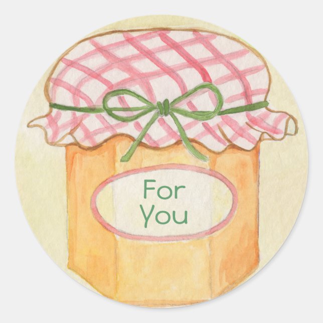 Mason Jar for you sticker (Front)