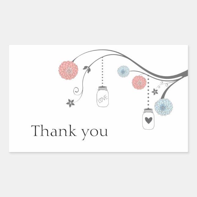 Mason Jar Tree Stickers (Front)