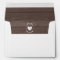 Mason jar wedding envelopes and wood grain liner