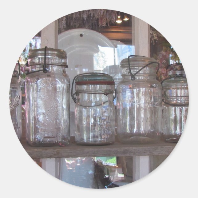 Mason Jars Sticker (Front)