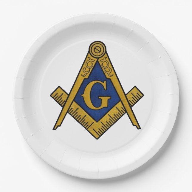 MASON LARGE PAPER PLATE (Front)