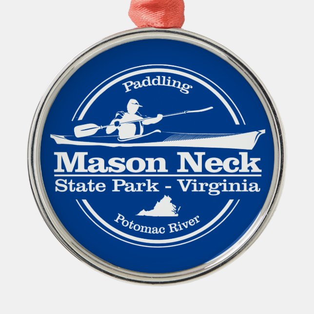Mason Neck SP (SK) Metal Tree Decoration (Front)