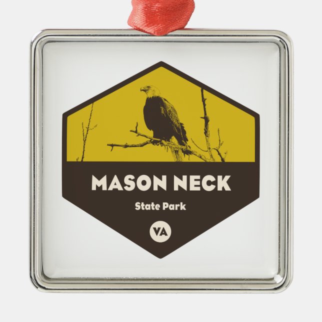 Mason Neck State Park Metal Tree Decoration (Front)
