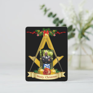 Mason Personalised  Holiday Card