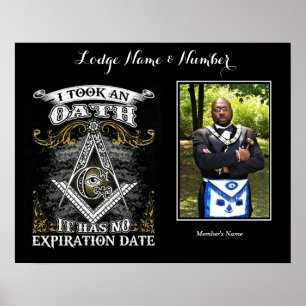 Mason Personalize Photo Poster