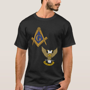 Mason Scottish Rite Long Sleeve Shirt Masonic 32Nd
