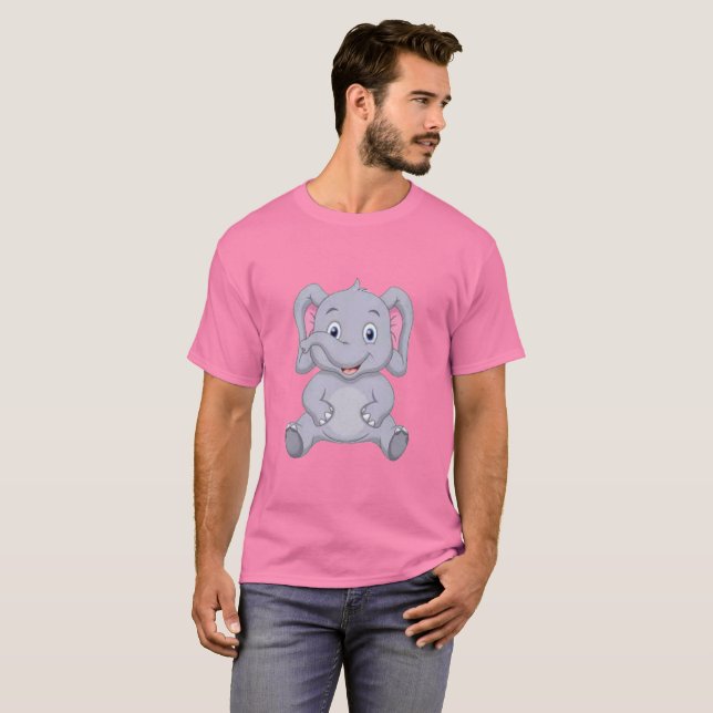 Mason The Elephant T-Shirt (Front Full)