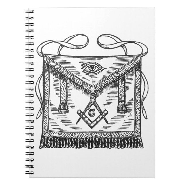 Masonic Apron Notebook (Front)