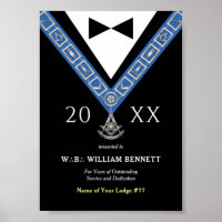 Masonic Awards | Past Master Freemason Jewels