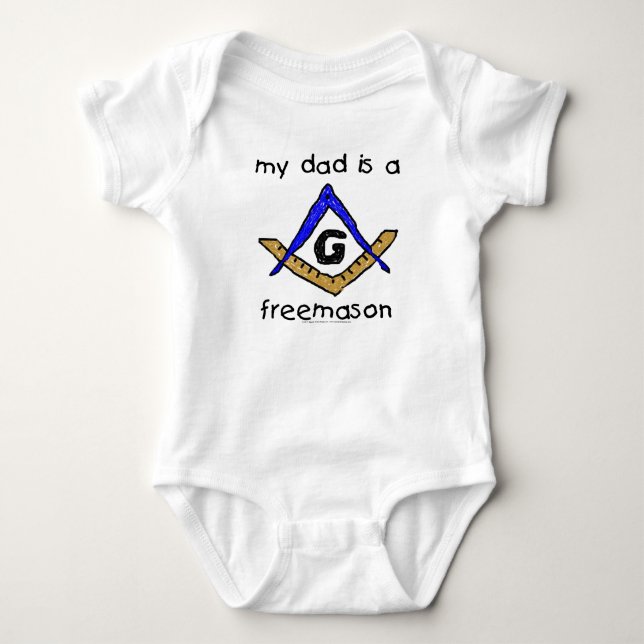 Masonic Baby - Bodysuit (Front)