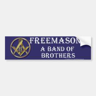 Masonic Band of Brothers Bumper Sticker