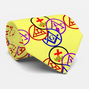 Masonic Block Tie