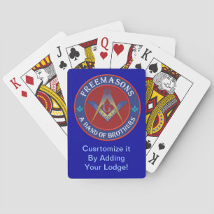 Masonic Brothers Playing Cards