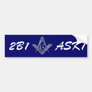 Masonic Bumper Sticker