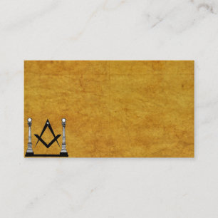 Masonic Business Cards
