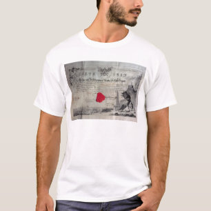 Masonic certificate, 1785 T-Shirt