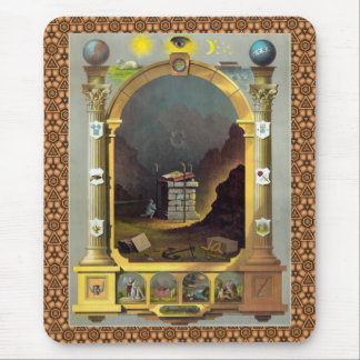 Masonic Chart 2 Mouse Mat