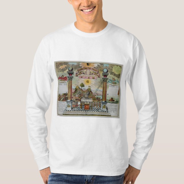 Masonic Chart 2 T-Shirt (Front)