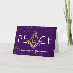 Masonic Christmas Cards   Freemason Holiday