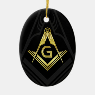 Masonic Christmas Ornament   Freemason Gift Ideas