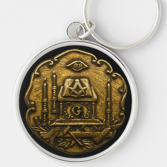 Masonic Emblem Key Ring (Front)