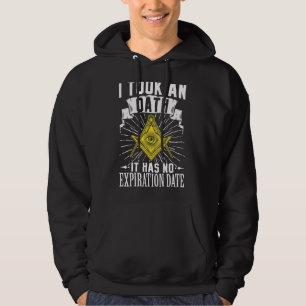 Masonic Freemasonry Fraternal Square Compass I Too Hoodie