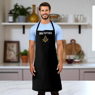 Masonic Freemasons Masonry Square and Compass Apron