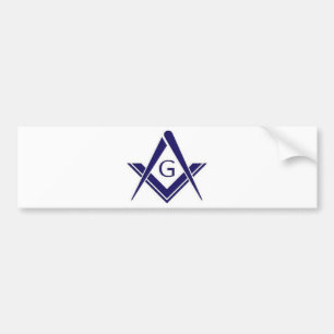 Masonic "G" Products Bumper Sticker