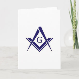Masonic "G" Products Card
