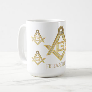 Masonic Golden Rush Coffee Mug