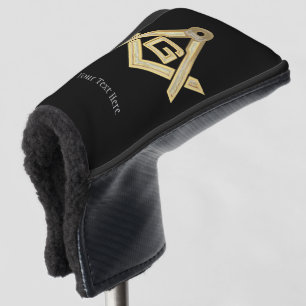Masonic Golden Rush Golf Head Cover