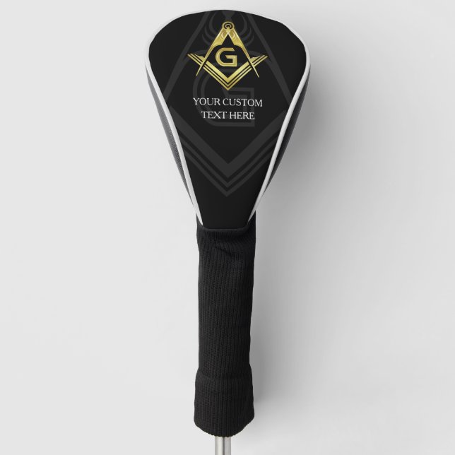 Masonic Golf Club Covers | Custom Freemason Gifts (Front)