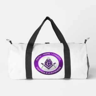 Masonic Gym Bag Purple