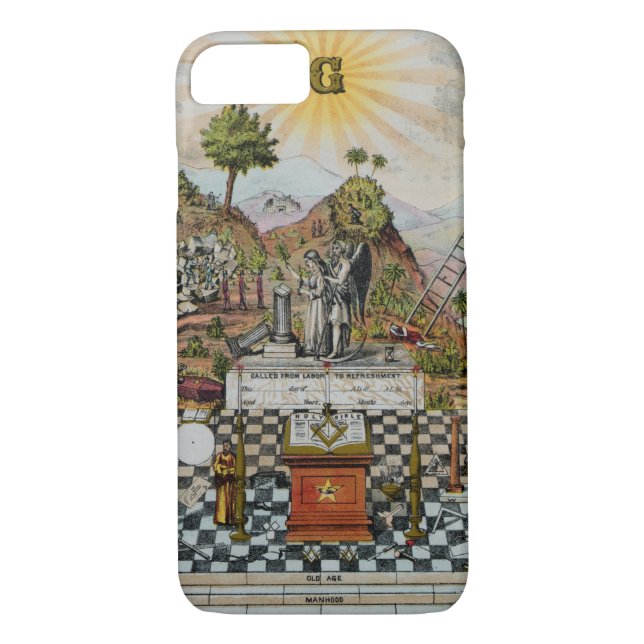 Masonic Imagery II Case-Mate iPhone Case (Back)
